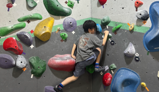 ひさしぶりのボルダリング体験